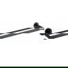 Mexen Tiber double porte-serviettes, Noir - 7050525-70