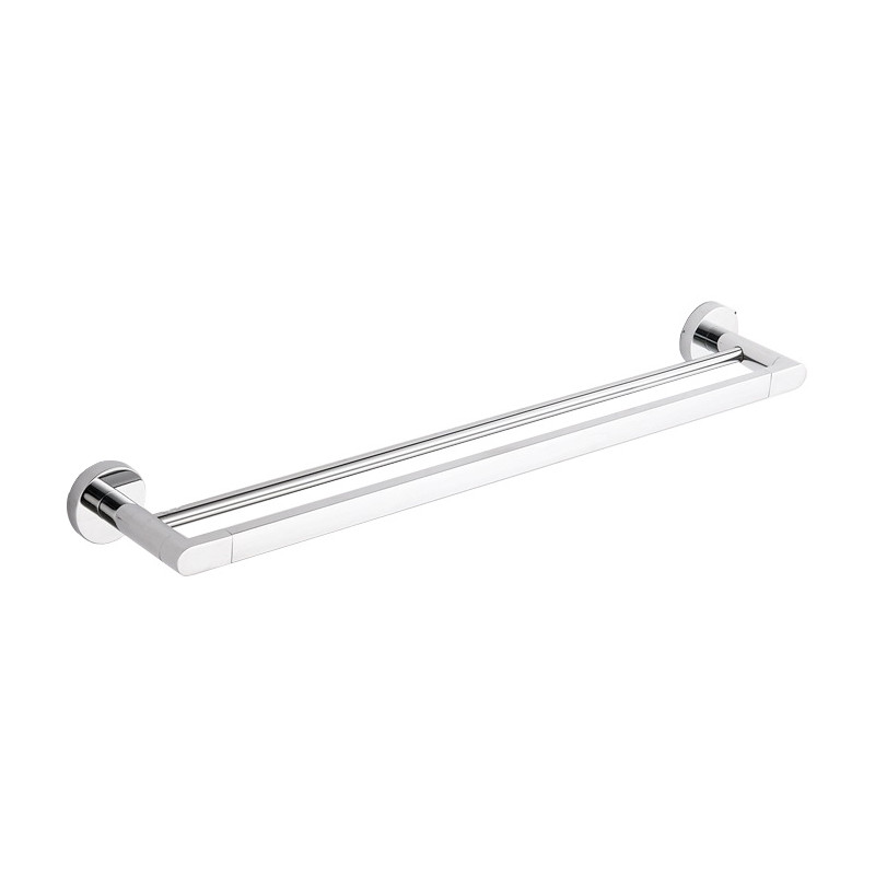 Mexen Tiber double porte-serviettes, Chrome - 7050525-00