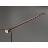 Mexen Kioto paroi de douche Walk-in 85 x 200 cm, transparent 8 mm, cuivre brossé - 800-085-101-65-00