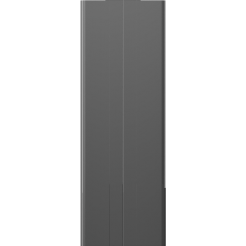 Mexen Line VR20SL radiateur en acier 1800 x 400 mm, connexion inférieure médiane, 872 W, anthracite - W6VR20SL-180-040-66