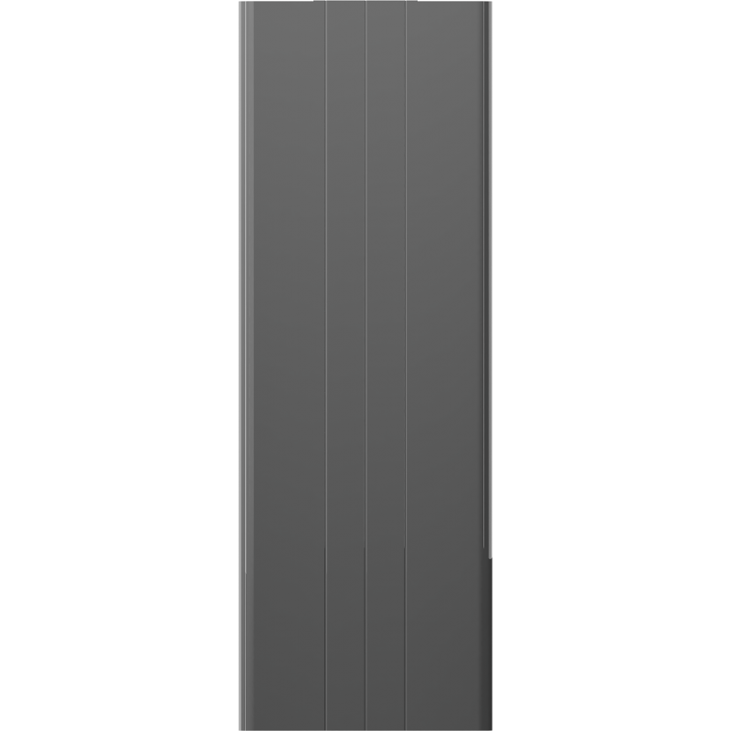 Mexen Line VR20SL radiateur à panneaux 2000 x 400 mm, raccordement inférieur central, 945 W, anthracite - W6VR20SL-200-040-66