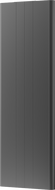 Radiateur en acier Mexen Line VR20SL 1800 x 600 mm, raccordement inférieur central, 1308 W, anthracite - W6VR20SL-180-060-66