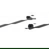 Mexen Tiber porte-serviettes, Noir - 7050524-70