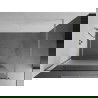 Mexen Kioto paroi de douche Walk-in 140 x 200 cm, transparent/satiné 8 mm, nickel brossé - 800-140-101-97-35