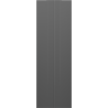Radiateur à panneaux Mexen Line VS20SL 2000 x 600 mm, raccordement inférieur central, 1417 W, anthracite - W6VS20SL-200-060-66