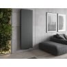 Radiateur plate Mexen Line VS20SL 2200 x 600 mm, raccordement inférieure central, 1520 W, anthracite - W6VS20SL-220-060-66