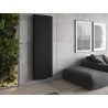 Mexen VR20S Flat radiateur à panneau 1400 x 400 mm, connexion inférieure centrale, 712 W, noir - W6-140-040-70