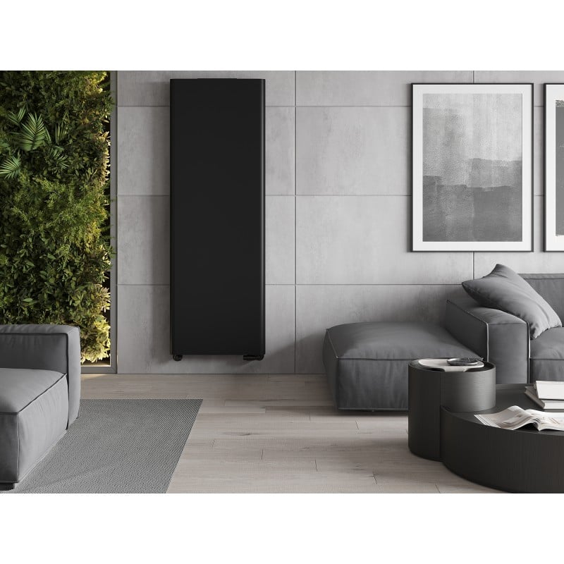 Mexen Flat VR20S radiateur panneau 1600 x 400 mm, raccordement inférieur central, 794 W, noir - W6VR20S-160-040-70
