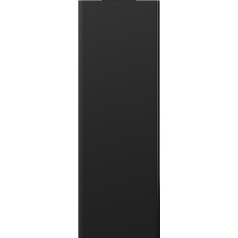 Mexen VR20S Radiateur plat 2000 x 400 mm, connexion inférieure centrale, 945 W, noir - W6-200-040-70 - W6VR20S-200-040-70