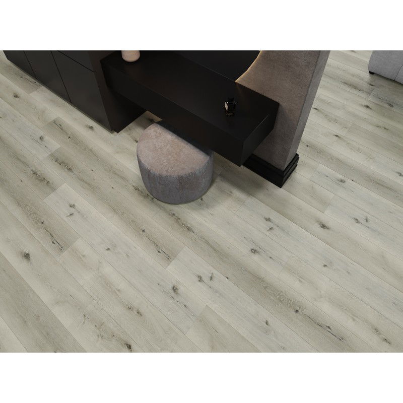 Mexen Silver Lake panneaux vinyles 1240 x 182 mm SPC 6,5 mm, sous-couche IXPE 1,5 mm, 4 V-Joint, Chêne