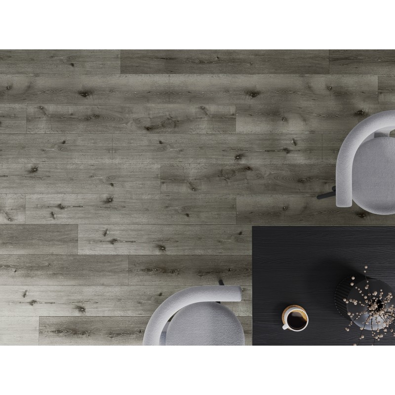 Mexen Lago Vista panneaux vinyles 1240 x 182 mm SPC 6,5 mm, sous-couche IXPE 1,5 mm, 4 V-Fuga, Chêne