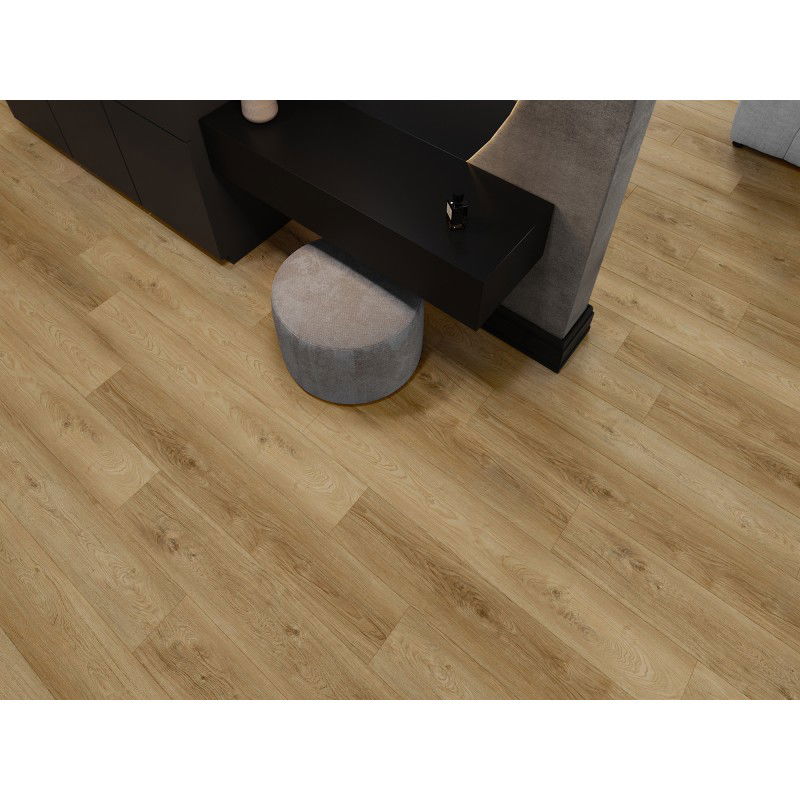 Mexen Sunset Hills panneaux vinyles 1240 x 182 mm SPC 6,5 mm, sous-couche IXPE 1,5 mm, 4 V-Fuga, Chêne