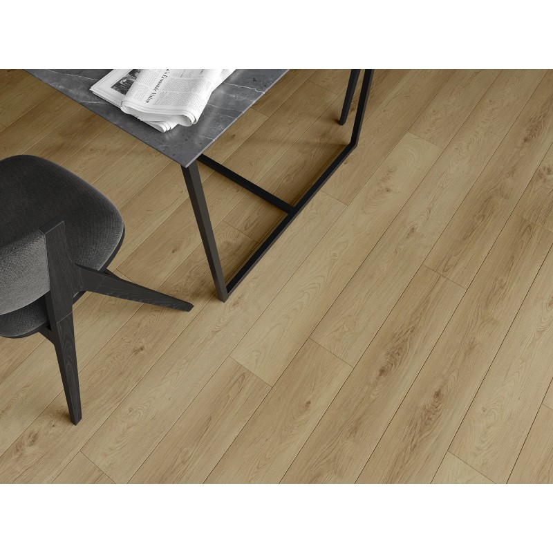 Mexen Anniston panneaux vinyles 1240 x 182 mm SPC 6,5 mm, sous-couche IXPE 1,5 mm, 4 V-joint, Chêne - F1038-1240-182-505-4V1-01