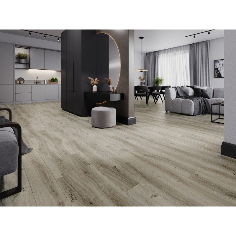 Mexen Richmond panneaux vinyles 1240 x 182 mm SPC 6,5 mm, sous-couche IXPE 1,5 mm, 4 V-Fuge, Chêne - F1043-1240-182-505-4V1-01