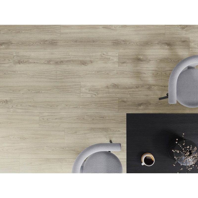 Mexen Madison panneaux en vinyle 1240 x 182 mm SPC 6,5 mm, sous-couche IXPE 1,5 mm, 4 V-Joint, Chêne