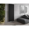 Radiateur à panneaux Mexen Flat VS20S 1600 x 400 mm, raccordement inférieur central, 794 W, noir - W6VS20S-160-040-70