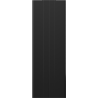 Radiateur Mexen Line VR20SL 2000 x 400 mm, raccordement inférieur central, 945 W, noir - W6VR20SL-200-040-70