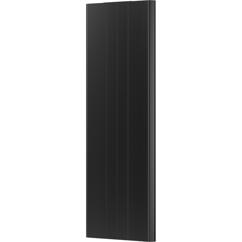 Radiateur à panneaux Mexen Line VR20SL 1600 x 600 mm, connexion inférieure centrale, 1191 W, noir - W6VR20SL-160-060-70