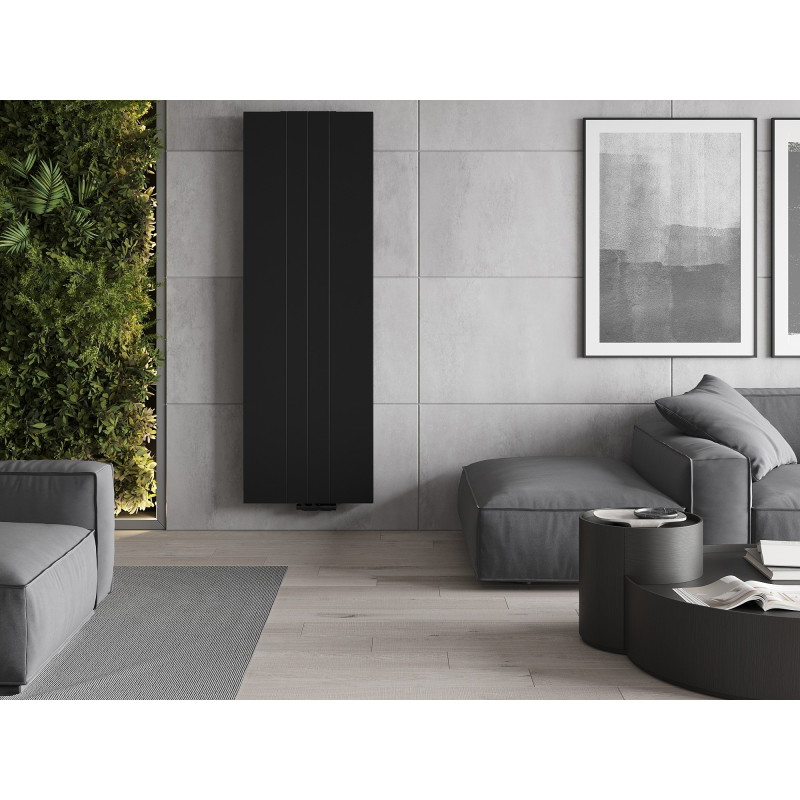 Mexen VS20SL Line radiateur à panneau 1600 x 300 mm, connexion inférieure centrale, 596 W, noir - W6-160-030-70
