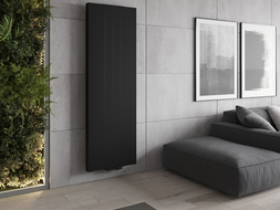 Mexen Line VS20SL radiateur en acier 1800 x 300 mm, connexion inférieure centrale, 654 W, noir - W6VS20SL-180-030-70