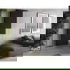 Mexen Line VS20SL radiateur en acier 1800 x 300 mm, connexion inférieure centrale, 654 W, noir - W6VS20SL-180-030-70