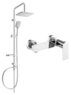 Ensemble de douche apparente avec pommeau et mitigeur Zero, chrome 71140262-00