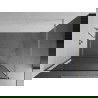 Mexen Kioto paroi de douche Walk-in 100 x 200 cm, motif noir 8 mm, nickel brossé - 800-100-101-97-70