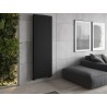 Mexen VS20SL Radiateur à panneau Line 2000 x 600 mm, raccordement inférieur central, 1417 W, noir - W6-200-060-70