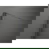 Mexen Kioto paroi de douche Walk-in 100 x 200 cm, motif noir 8 mm, gris foncé brossé - 800-100-101-66-78