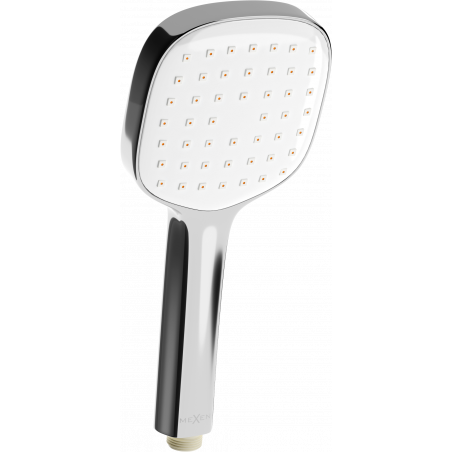 Mexen R-33 pommeau de douche 1-fonction, chromé/blanc - 79533-02