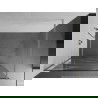 Mexen Kioto paroi de douche Walk-in 130 x 200 cm, motif blanc 8 mm, nickel brossé - 800-130-101-97-97