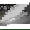 Mexen Kioto paroi de douche autonome 120 x 200 cm, motif noir 8 mm, nickel brossé - 800-120-002-97-77