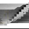 Mexen Kioto L paroi de douche Walk-in 55 x 200 cm, transparent, or brossé - 800-055-103-55-00