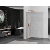 Paroi de douche Mexen Kioto L Walk-in 105 x 200 cm, transparent, laiton brossé - 800-105-103-65-00
