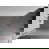 Mexen Kioto L panneau de douche Walk-in 70 x 200 cm, givré, laiton brossé - 800-070-103-65-30
