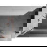 Mexen Kioto L paroi de douche Walk-in 80 x 200 cm, transparent/frosté, or rose - 800-080-103-60-35