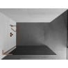 Mexen Kioto L paroi de douche Walk-in 120 x 200 cm, graphite, cuivre brossé - 800-120-103-65-40