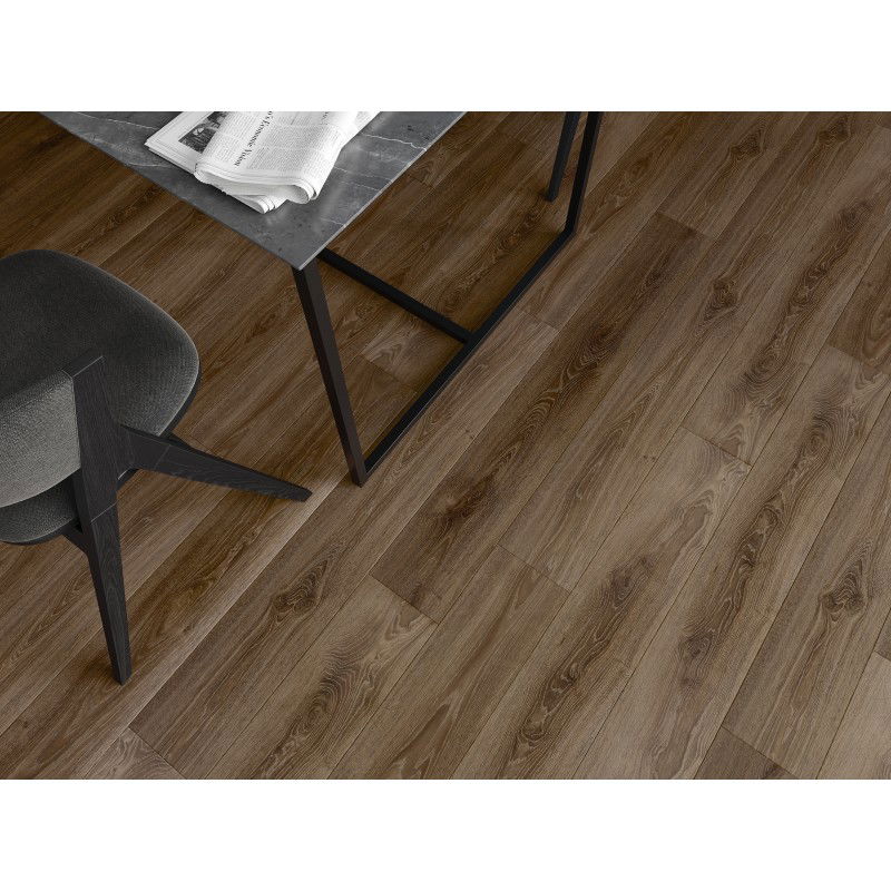 Mexen San Juan panneaux vinyles 1240 x 182 mm SPC 6,5 mm, sous-couche IXPE 1,5 mm, 4 V-Joint, Chêne - F1049-1240-182-505-4V1-01