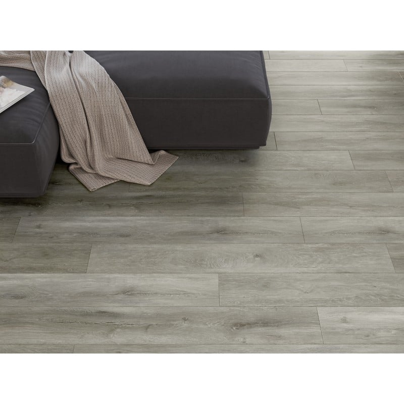 Mexen Riverdale panneaux vinyles 1240 x 182 mm SPC 6,5 mm, sous-couche IXPE 1,5 mm, 4 V-Joint, Chêne