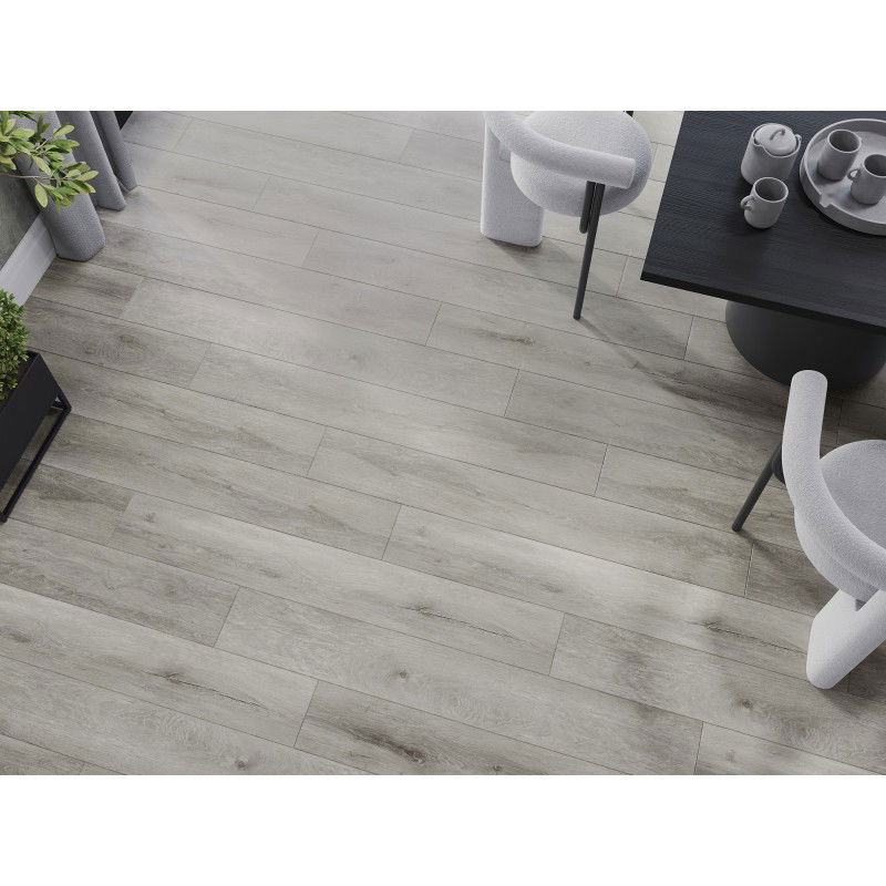 Mexen Boone panneaux vinyles 1240 x 182 mm SPC 6,5 mm, sous-couche IXPE 1,5 mm, 4 V-Fuga, Chêne - F1054-1240-182-505-4V1-01