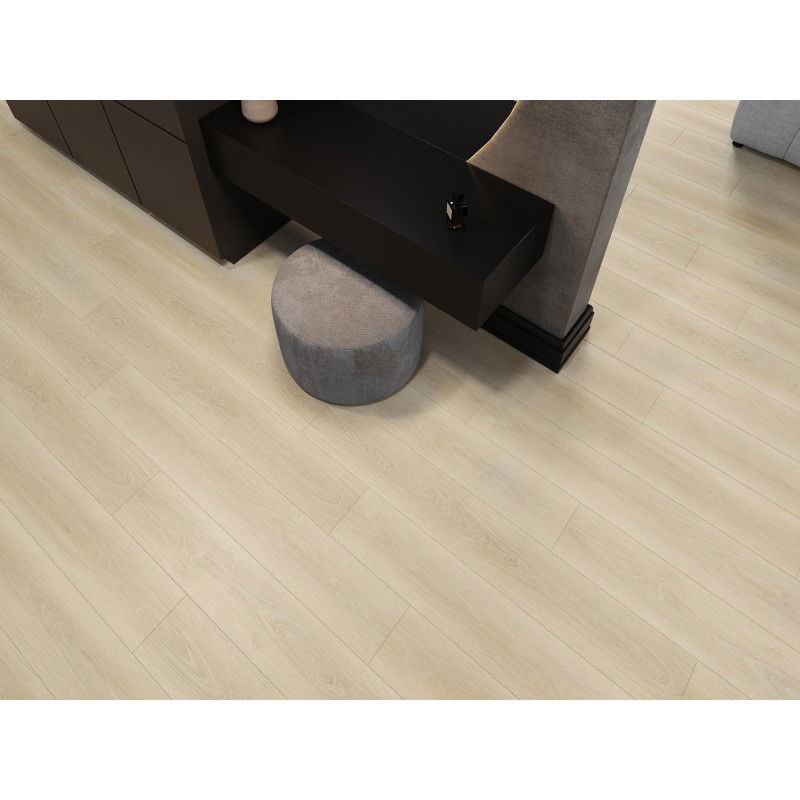 Mexen Charlotte panneaux vinyles 1240 x 182 mm SPC 6,5 mm, sous-couche IXPE 1,5 mm, 4 V-Joint, Chêne