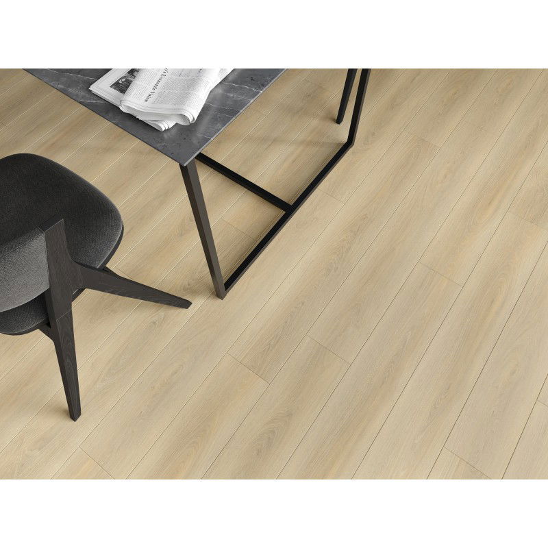 Mexen Kinston panneaux en vinyle 1240 x 182 mm SPC 6,5 mm, sous-couche IXPE 1,5 mm, 4 V-Joint, Chêne