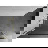 Mexen Kioto L paroi de douche Walk-in 100 x 200 cm, motif noir, or - 800-100-103-50-70
