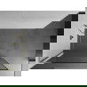 Mexen Kioto L paroi de douche Walk-in 80 x 200 cm, motif noir, finition dorée satinée - 800-080-103-55-70