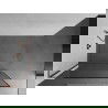 Mexen Kioto L paroi de douche Walk-in 100 x 200 cm, motif noir, or rose - 800-100-103-60-70