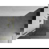 Mexen Kioto L paroi de douche Walk-in 80 x 200 cm, motif noir, doré brossé - 800-080-103-55-77