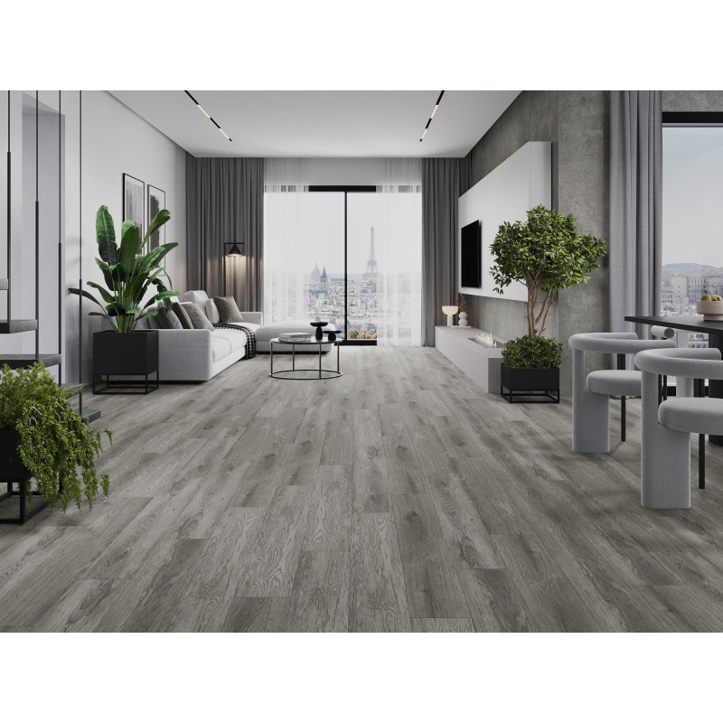 Mexen Claremont panneaux vinyles 1240 x 182 mm SPC 6,5 mm, sous-couche IXPE 1,5 mm, 4 V-Joint, Chêne