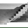 Mexen Kioto L paroi de douche Walk-in 70 x 200 cm, motif noir, nickel brossé - 800-070-103-97-77
