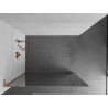 Mexen Kioto L paroi de douche Walk-in 70 x 200 cm, miroir, cuivre brossé - 800-070-103-65-50