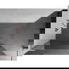 Mexen Kioto L paroi de douche Walk-in 70 x 200 cm, miroir, laiton brossé - 800-070-103-65-50